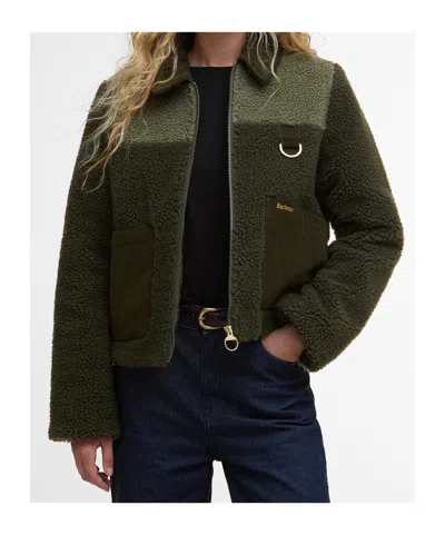 Barbour Malena Fleece Clothing In Green