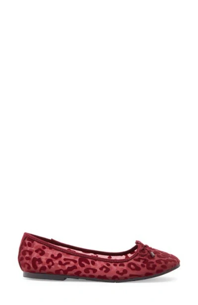 Reaction Kenneth Cole Elstree Ballet Flat In Red