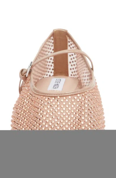 Steve Madden Julietta Mary Jane Flat In Neutral