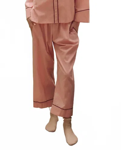 The Great Western East Sleep Pant Pajama In Rose Bloom In Pink