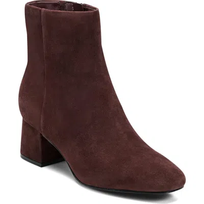 Rockport Women's Okaeli Zipper Booties In Burgundy