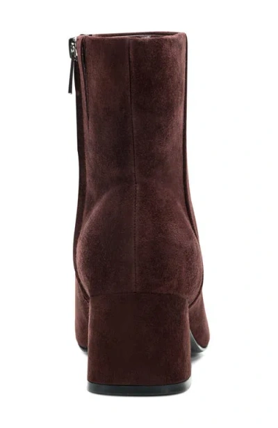 Rockport Women's Okaeli Zipper Booties In Burgundy