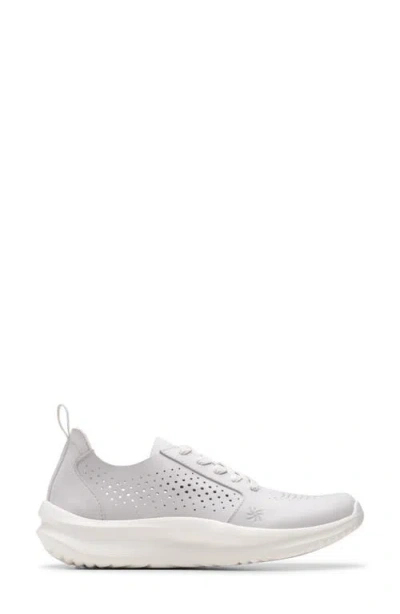 Clarks Solevana Style Sneaker In White