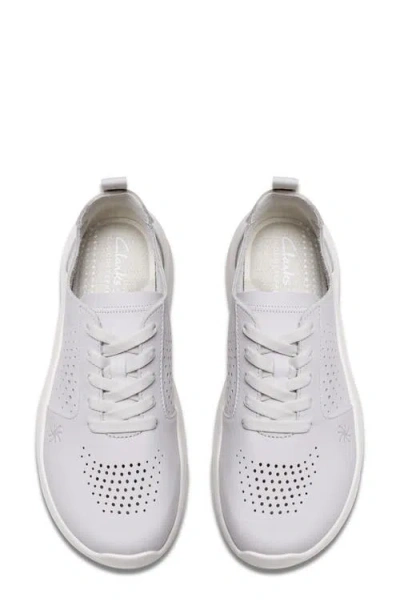 Clarks Solevana Style Sneaker In White