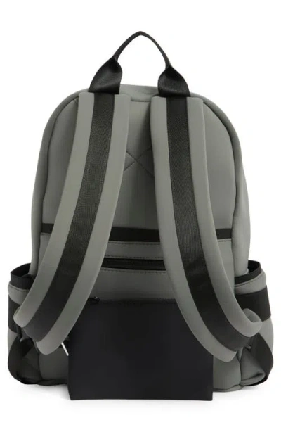 Patrizia Luca Neoprene Backpack In Gray