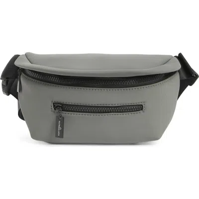 Patrizia Luca Neoprene Belt Bag In Gray