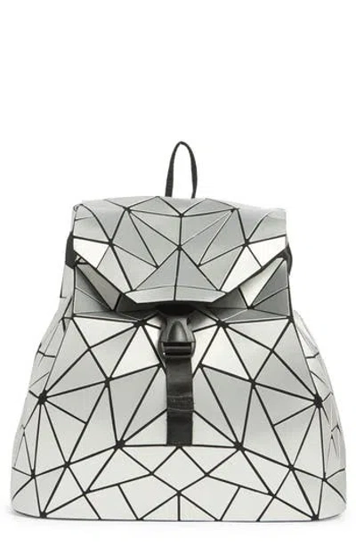 Patrizia Luca Slanted Triangle Backpack In Silver