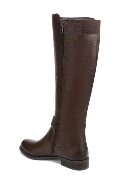 Naturalizer Women's Jaya Knee High Block Heel Riding Boots In Burgundy