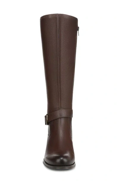 Naturalizer Women's Jaya Knee High Block Heel Riding Boots In Burgundy