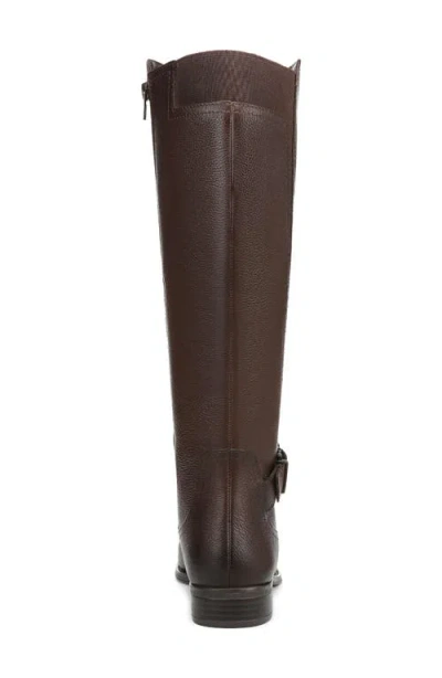 Naturalizer Women's Jaya Knee High Block Heel Riding Boots In Burgundy