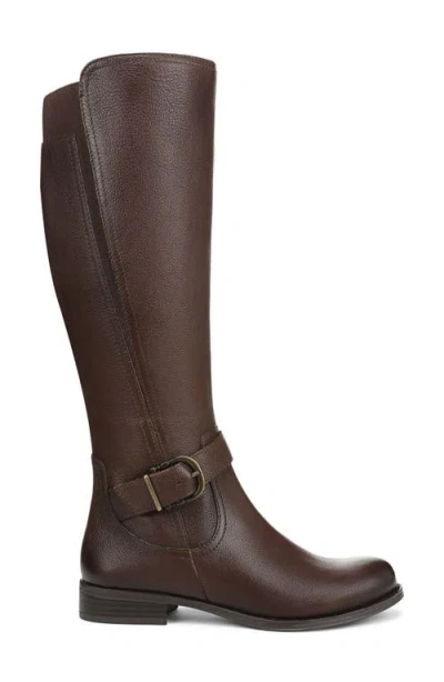 Naturalizer Women's Jaya Knee High Block Heel Riding Boots In Burgundy