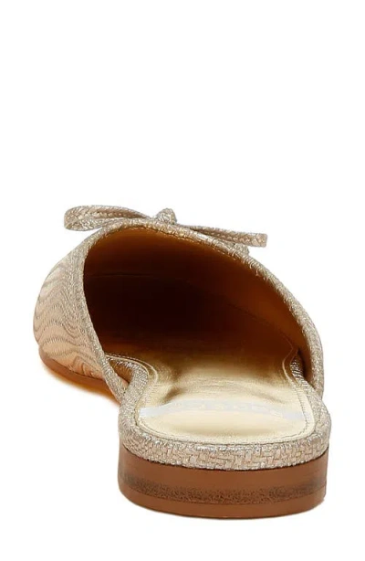 Rag & Co Jaylor Mule In Gold