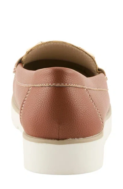 Patrizia By Spring Step Azael Moc Toe Flat In Brown