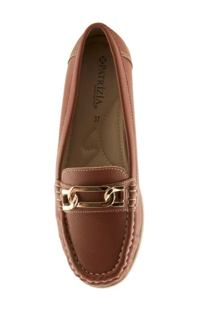 Patrizia By Spring Step Azael Moc Toe Flat In Brown