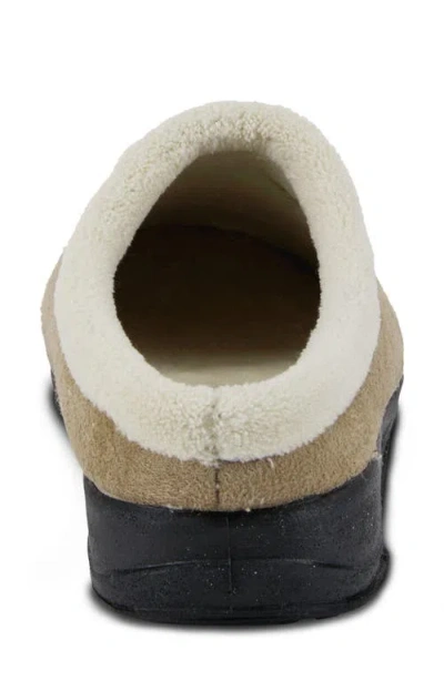 Flexus By Spring Step Ivana Scuff Slipper In Neutral