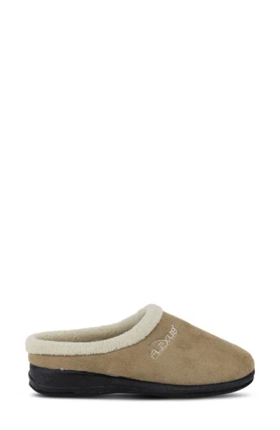 Flexus By Spring Step Ivana Scuff Slipper In Neutral