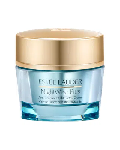 Estée Lauder Women's 1.7oz Nightwear Plus Moisturizer  Anti-oxidant Night Detox Crème In Blue