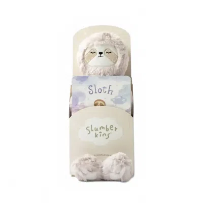 Slumberkins Sloth Starts To Slumber In White In Multi