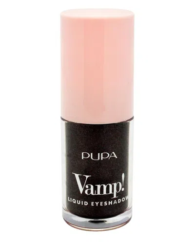 Pupa Milano Women's 0.13oz 012 Anthracite Vamp Liquid Eyeshadow In Black