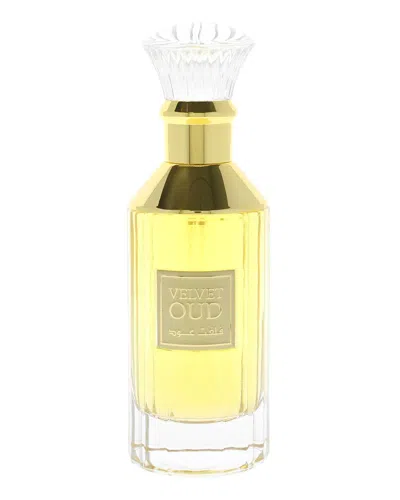 Lattafa Unisex 3.4oz Velvet Oud Edp In Yellow