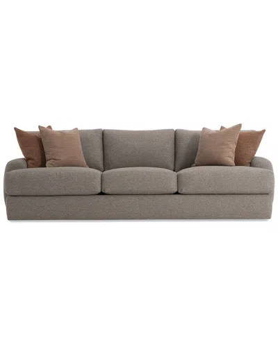 Bernhardt Cameron Fabric Sofa In Brown