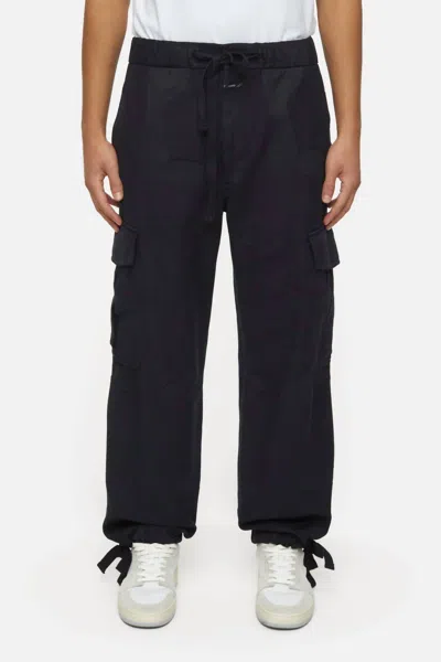 Closed Freeport Wide Drawstring Pant In Black In Black