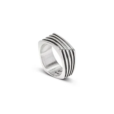 Loupn Level Up Ring In Silver