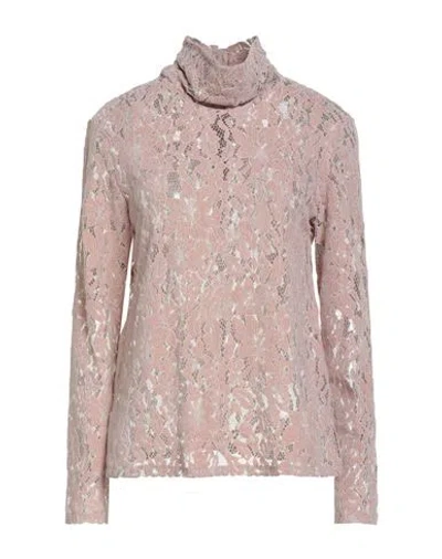 Icona By Kaos Woman Top Blush Size 6 Polyester, Polyamide In Multi