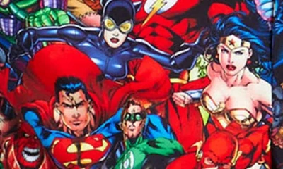 Opposuits Dc Comics Mens 3-pc. Suit Set In Multi