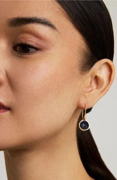 Dean Davidson Ipanema Onyx Drop Earrings In Burgundy