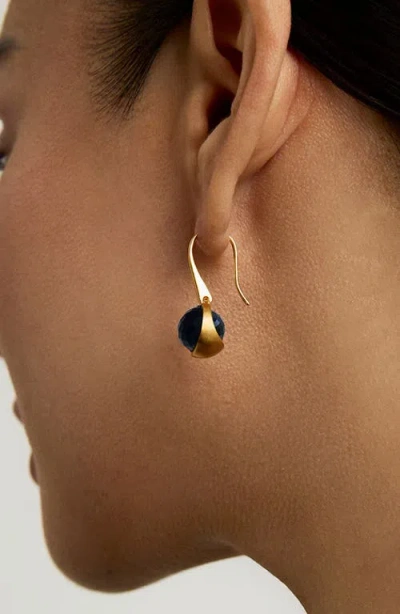 Dean Davidson Ipanema Onyx Drop Earrings In Burgundy