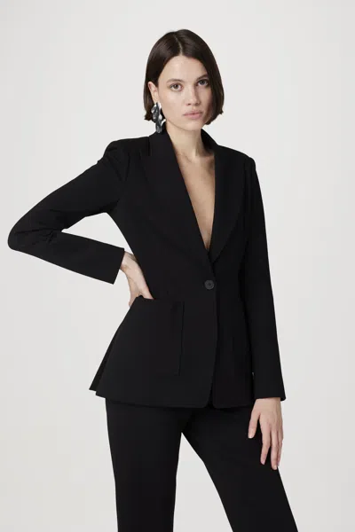 Toccin Rory Single-button Blazer In Black