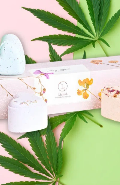 Lizush Cbd Heart-shaped Shower Steamers Gift Set In Multi