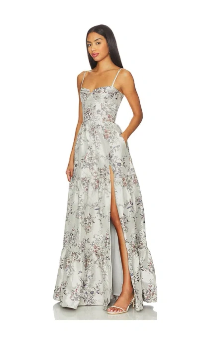 V. Chapman Lucetta Gown In Gray