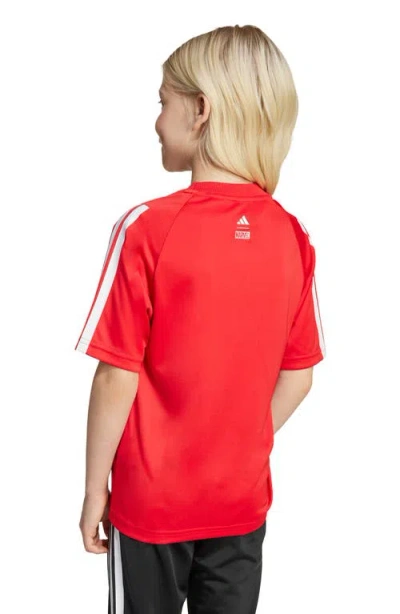 Adidas Originals Kids' X Marvel Spider-man Recycled Polyester T-shirt