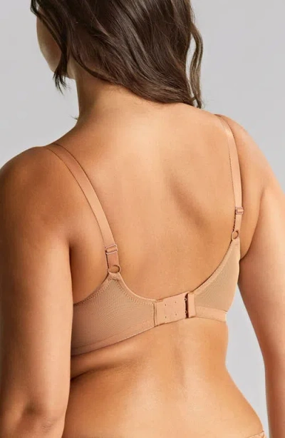 Panache Envy Underwire Stretch Lace Side Support Bra In Neutral