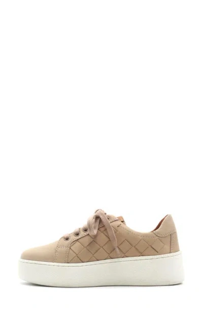 Gentle Souls Women's Kindy Woven Round Toe Sneakers In Brown