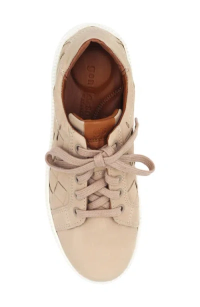 Gentle Souls Women's Kindy Woven Round Toe Sneakers In Brown