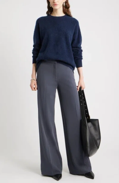 Nordstrom Brushed Cashmere Sweater In Blue