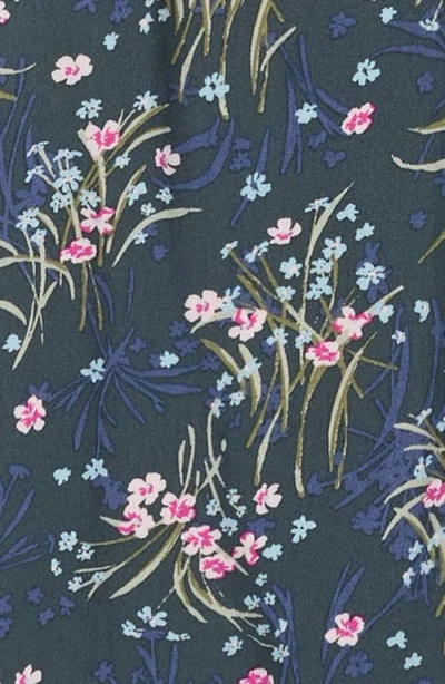 Nordstrom Kids' Floral Jumpsuit In Blue