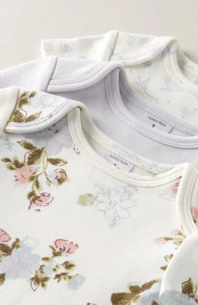 Nordstrom Assorted 3-pack Bodysuits In Multi