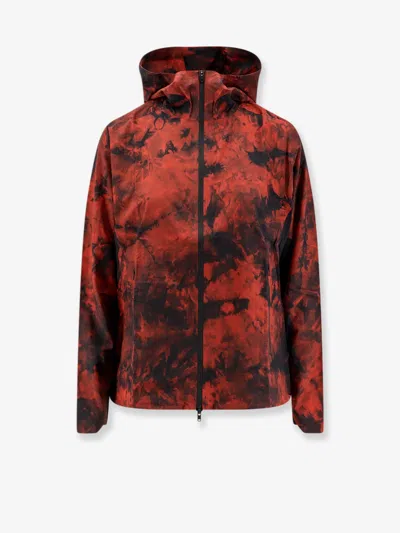 Y-3 X Adidas Aop Drawstring Hooded Jacket In Multi