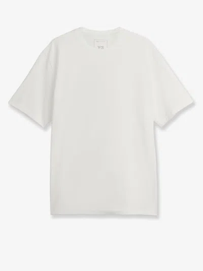 Y-3 Regular Short Sleeve Tee In White