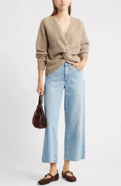 Open Edit Amethyst Mary Jane Ballet Flat In Brown