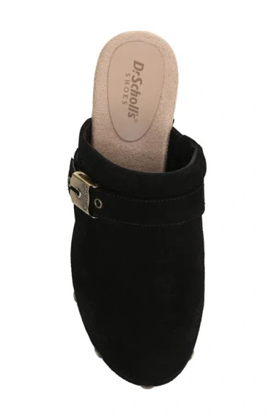 Dr. Scholl's Women's Original Joy Platform Clogs In Black