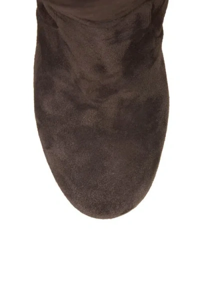 Valentino Fawcette Platform Boot In Crust Leather 90mm In Animal Print