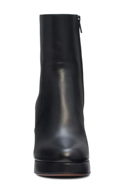 Valentino Garavani Fawcette Platform Ankle Boot In Calfskin 90mm Woman Black 42 In Black