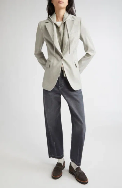 Eleventy Crop Straight Leg Jeans In Black