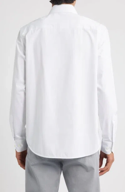 Bugatchi Devon Ooohcotton® Button-up Shirt In White