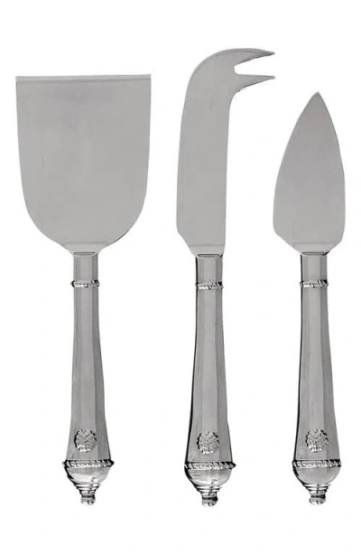 Juliska Berry & Thread Cheese Knife Assorted, Set Of 3 In Gray